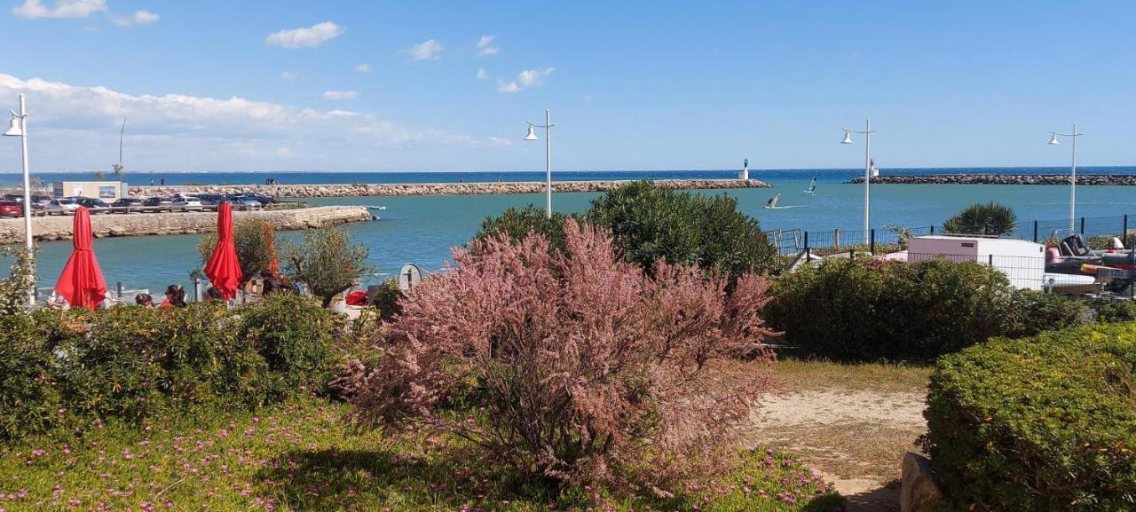 מוגויו T3 Carnon, 1Ere Ligne 50M Plage Terrasse Parking מראה חיצוני תמונה